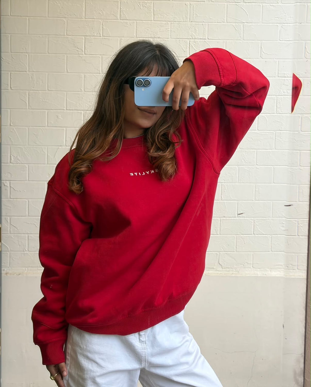 Skylite Signature Crüe Neck Sweatshirt